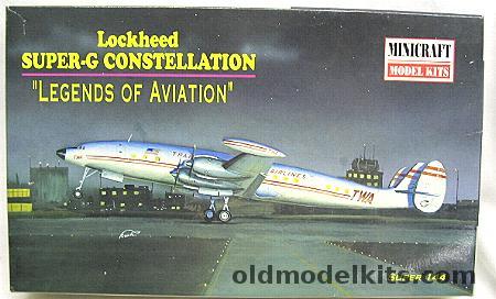 Minicraft 1/144 Lockheed Super G Constellation L-1049 - TWA or Iberia, 14443 plastic model kit